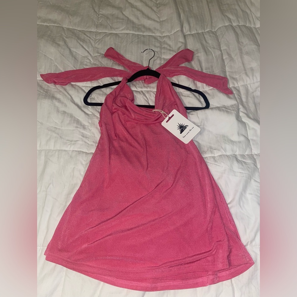 pink hello molly dress